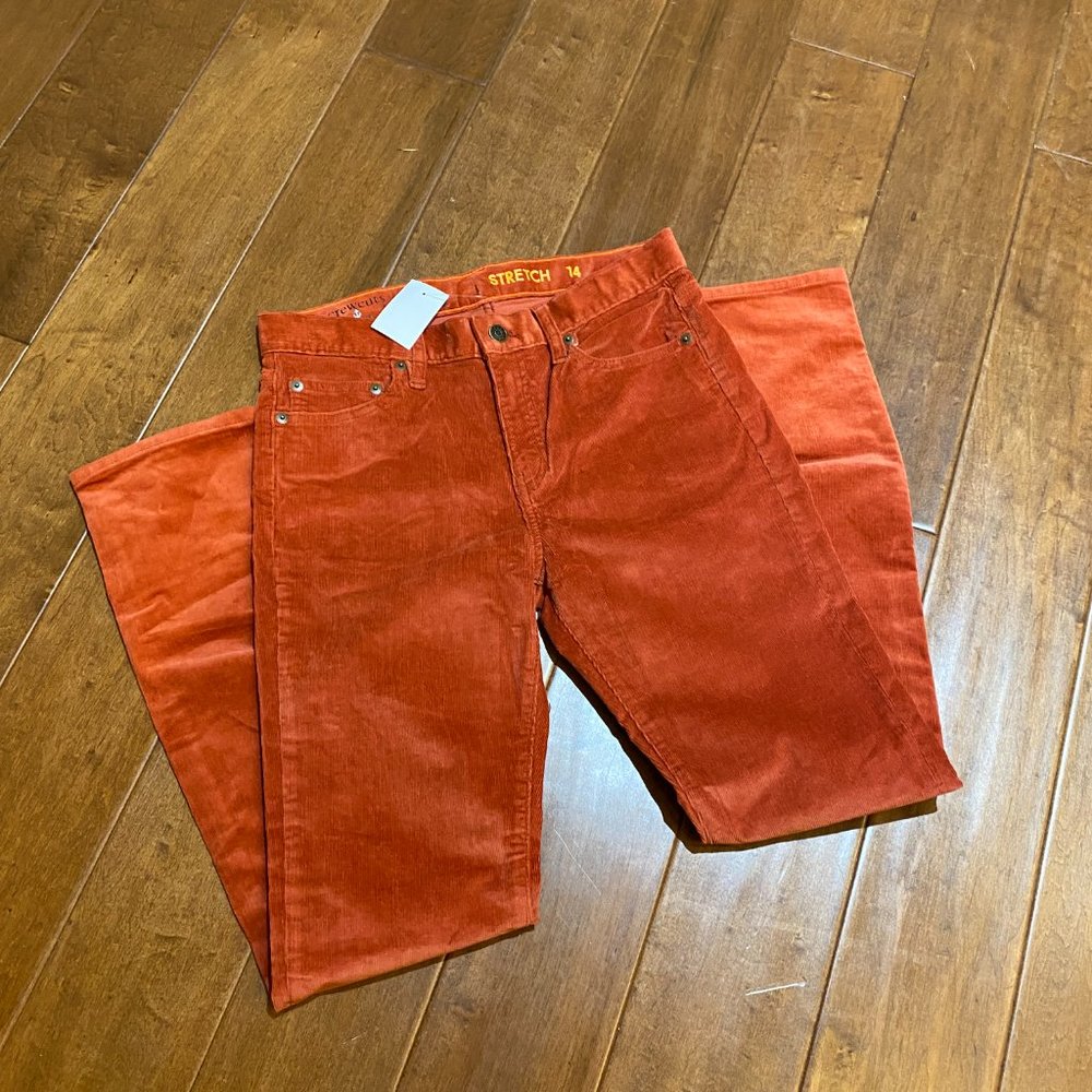 J. Crew boy's cord in stretch fit